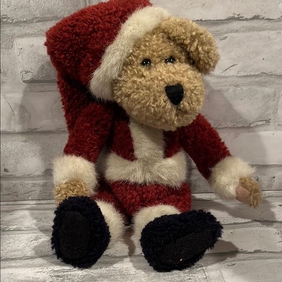 Boyds Bears Other - Boyds Bear 10 inch Santa Teddy Bear Plush